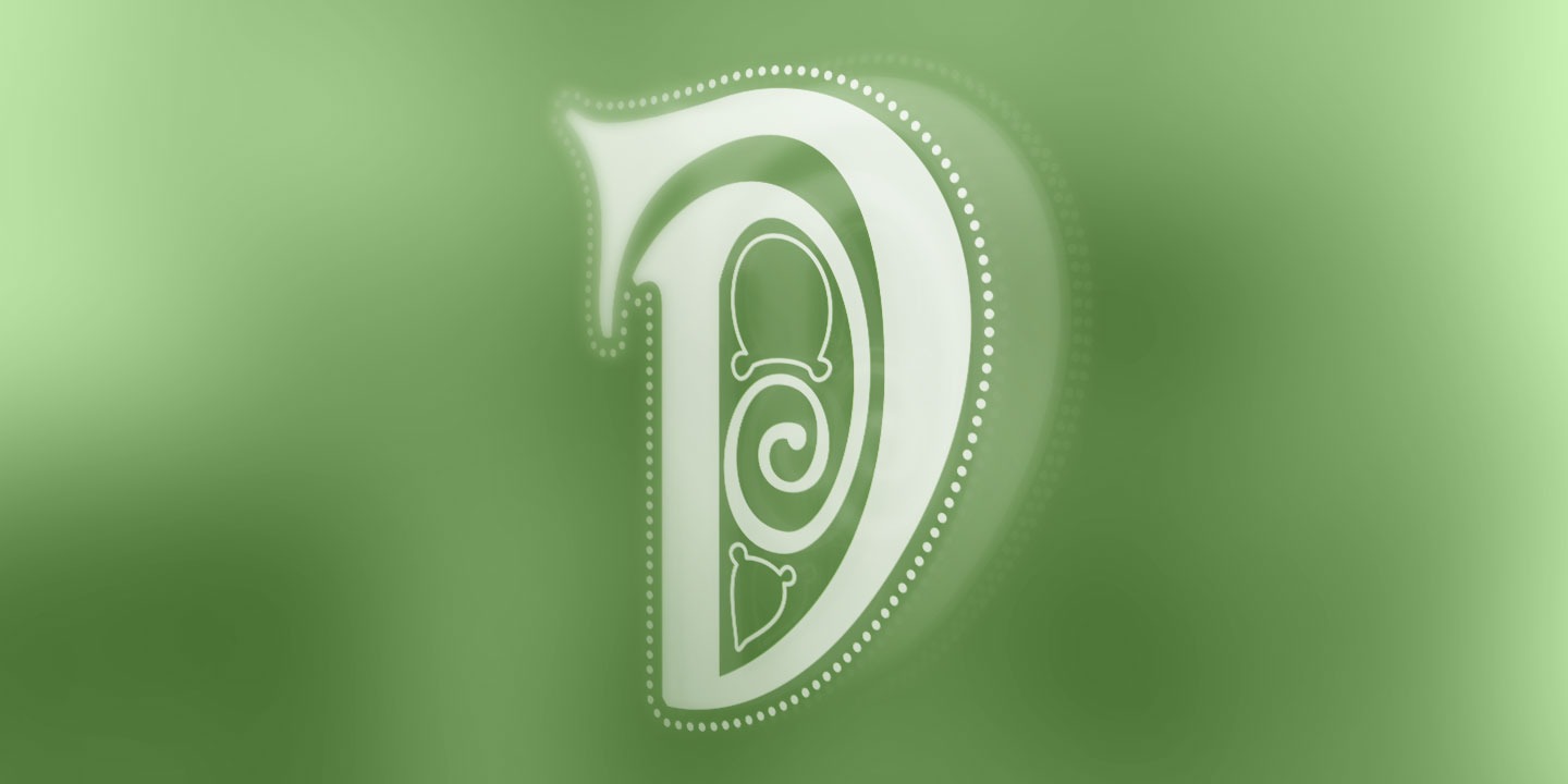 Example font Celtic Spiral #6